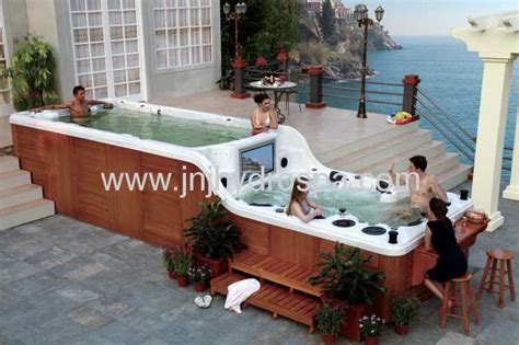 Different Level Swim Spa With Tv From China Manufacturer Guangzhou J