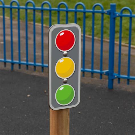 Playground Traffic Lights Teach The Basics Of Road Safety