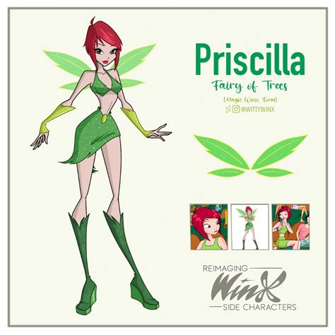 Priscilla Winx Side Character Concept By Wittywinx On Deviantart Art