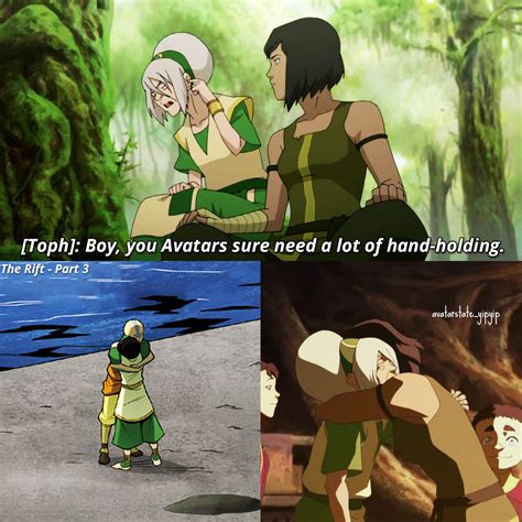 Tophs Relationship With Aang And Korra Is So Underrated Ratlaverse