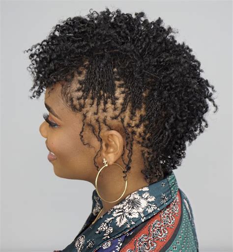 pin up on microlocs kendrakenshay natural hair styles short locs hairstyles locs hairstyles