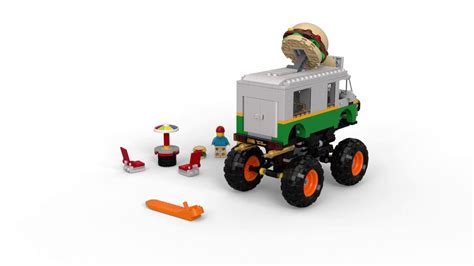 Lego Creator Monster Burger Truck 31104 Youtube