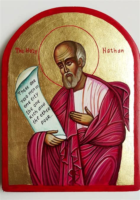 Nathan Prophet Icon Old Testament Olds