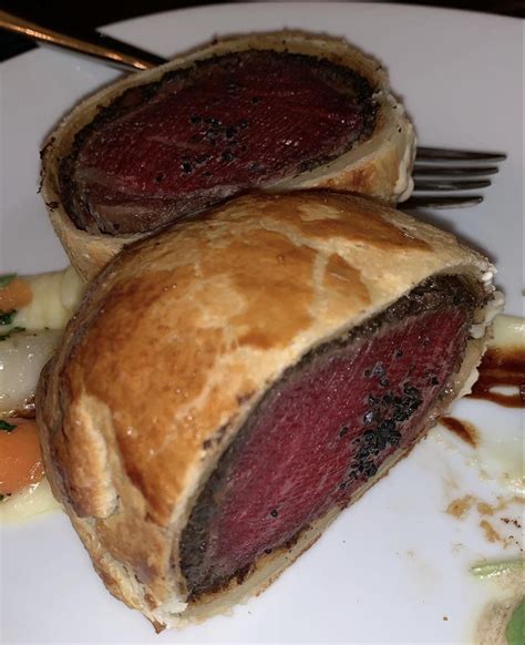 The Signature 12oz Beef Wellington At Gordon Ramsay Steak His