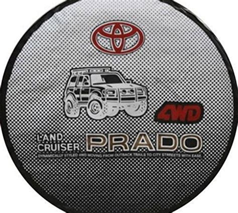 Car Styling 17 Inch Pvc Spare Tyre Cover Spare Wheel Cover For Toyota