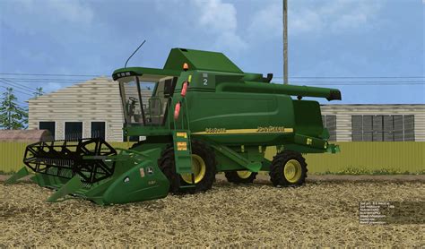 John Deere 9640wts V 21 Combine Farming Simulator 19 17 15 Mod