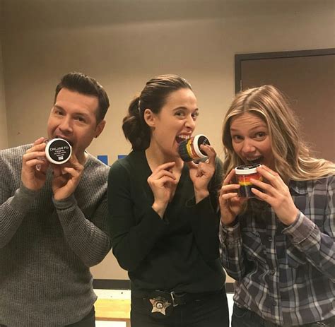One Chicago Updates On Twitter 📷 Marina Squerciati Posted A Photo With Jon Seda And Tracy
