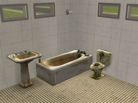 Mod The Sims Always Filthy Bathroom Set