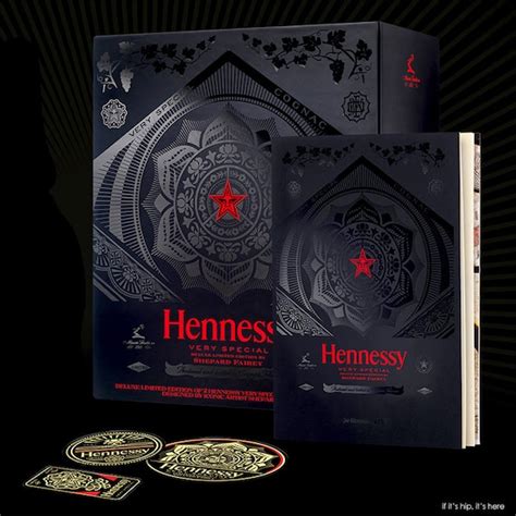 obey shepard fairey x hennessy vs limited edition delux set etsy