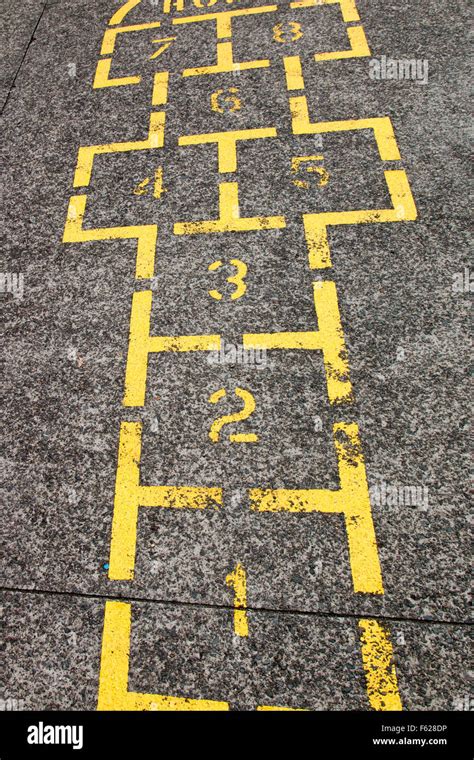 Hopscotch Squares Hi Res Stock Photography And Images Alamy