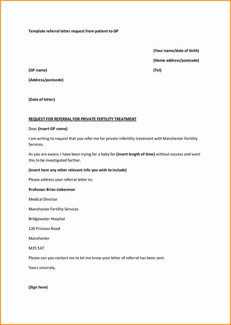Often, employees of a company will refer other people in their network for an open position at their company. Physician Referral form Template Lovely Medical Referral ...