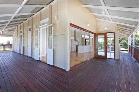 Traditional Queenslander circa 1904 - Traditional - Living Room - brisbane - by RESCON Builders