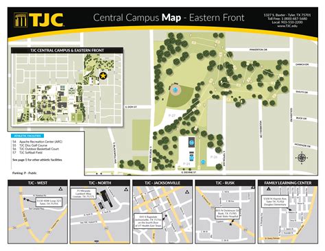 Tjc Tyler Campus Map