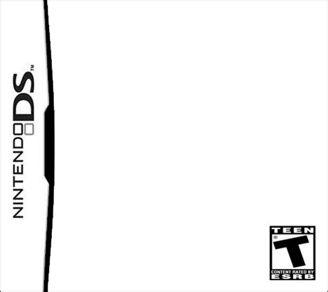 Ds Game Cover Template By O0theforgotten0o On Deviantart