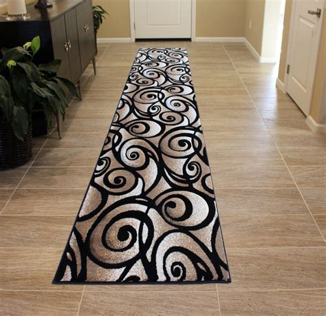 Shop wayfair for the best 11 foot runner. Sculpture Modern Area Rug Runner 32 Inch X 10 Feet Design ...