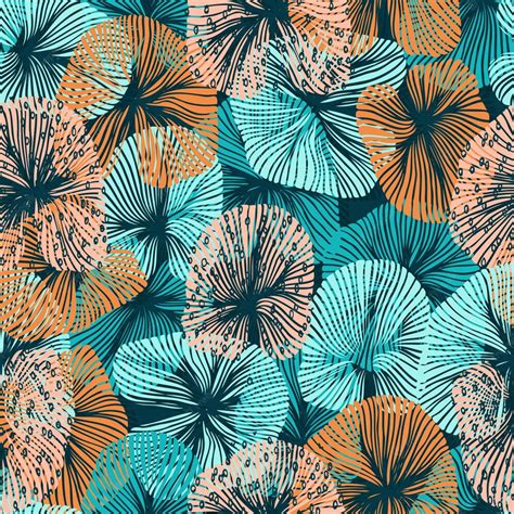 Premium Vector Tropical Exotic Botanical Vector Seamless Pattern Palm