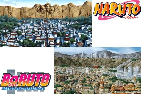 Anime Naruto Dan Boruto Daftar Lengkap Desa Ninja Nomor Ternyata Kampung Halaman Klan