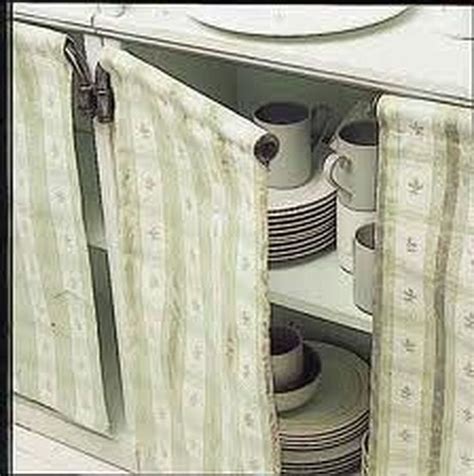 20 Unique Kitchen Cabinet Curtain Ideas For Farmhouse Decor Style