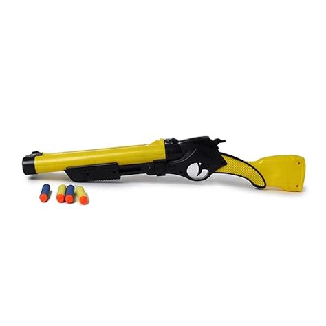 Buy Toyzone Batman Double Barrel Shotgun Foam Blaster Double Barrel L Gun Safe And