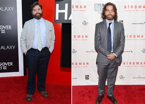 Zach Galifianakis Slims Down Shows Off Weight Loss On Tonight