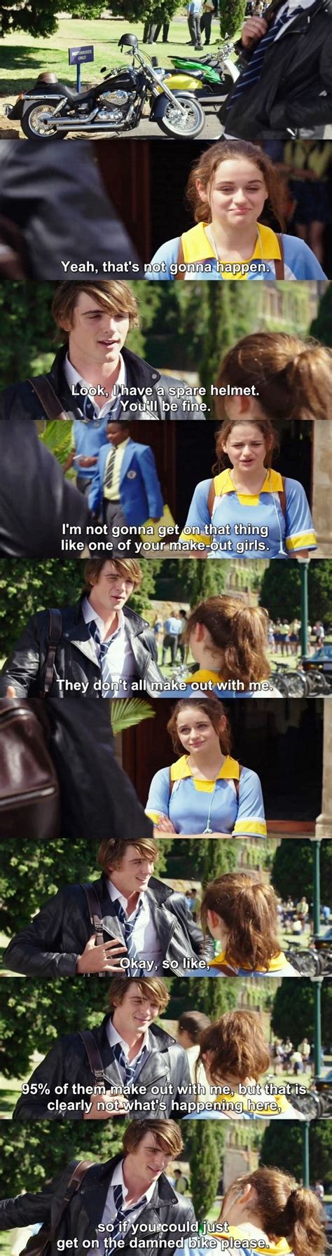 There are many things to love about the end of the f***ing world but one of the top reasons has to be the script. The Kissing Booth - Elle & Noah. | Kissing booth, Romantic ...