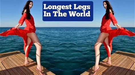 ekaterina lisina lady with the longest legs ।। longest legs female youtube