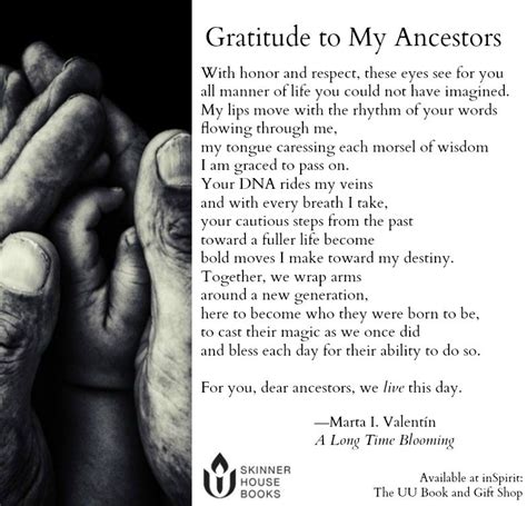 Gratitude To My Ancestors By Marta I Valentín Taken From A Long Time