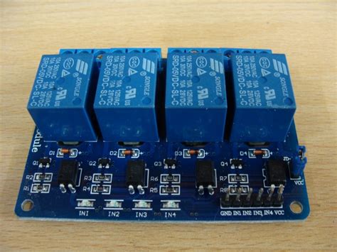 Relay Board With 4 Relays