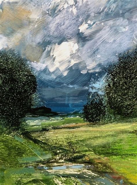 Storm Coming Landscape Oil Painting Artfinder
