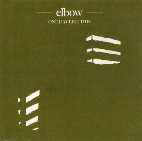 Elbow One Day Like This 2008 Cdr Discogs