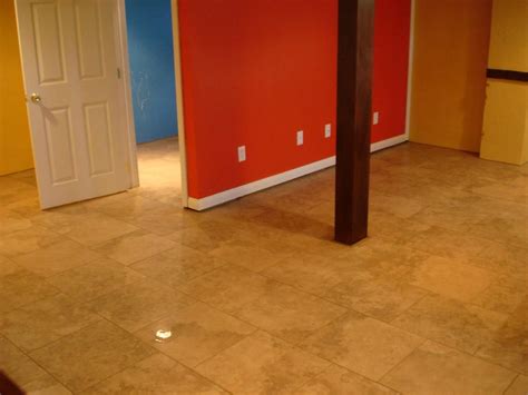 Basement Tile Floor Basement Flooring Options Basement Flooring