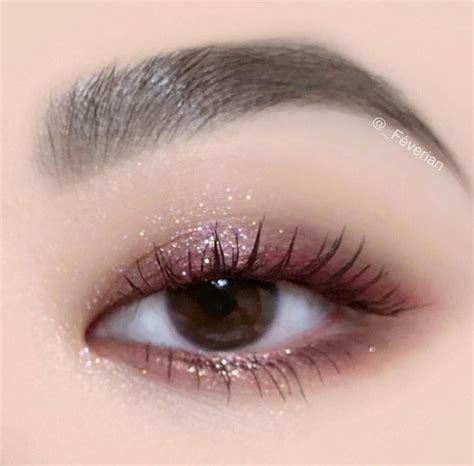 Glittery Korean Eye Makeup Eyemakeupcat Korean Eye Makeup Eye