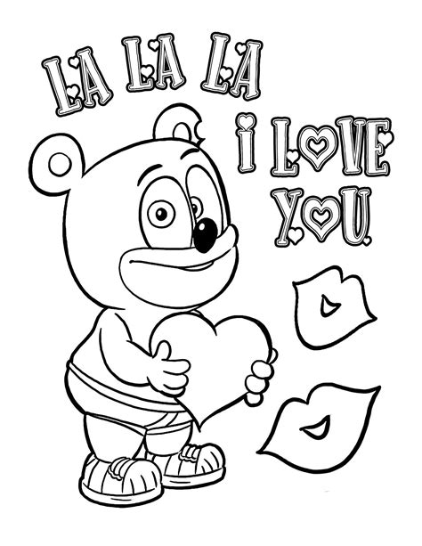 Gummy bear coloring page from misc. kolorowanki dla dzieci gummy bear - Szukaj w Google ...