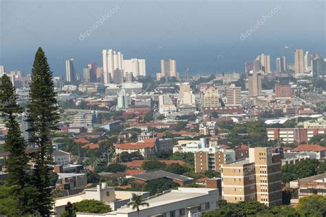 Una Vista De La Berea Westridge En Durban En Kwa Zulu Natal Sudáfrica Y