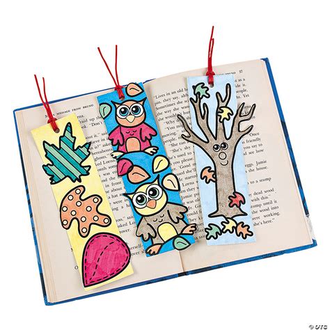Color Your Own Fall Bookmarks Discontinued