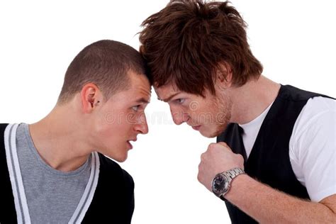 Two Men Fighting Stock Photography Image 15590362