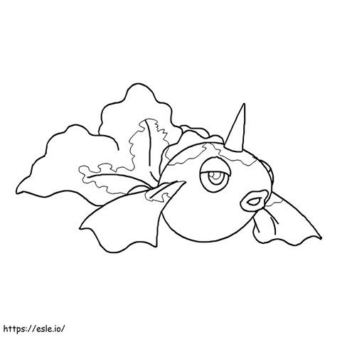 Pokemon Goldeen Coloring Page