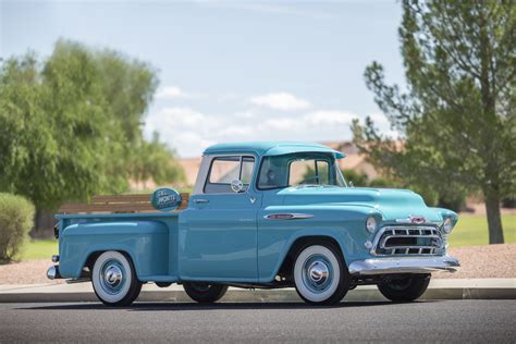 1957 Chevrolet Chevy 3100 Pickup Stepside Classic Old Vintage