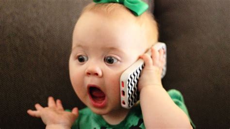 Cute Babies Talk On The Phone Professionally ★ Funny Babies And Pets