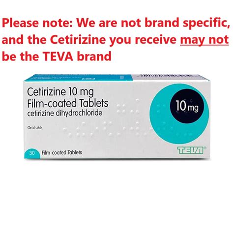 Buy Cetirizine 10mg Tablets Online Chemist Click Uk