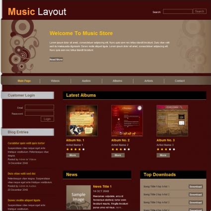 Best legal sites to download free music (2020). music Free website templates in css, html, js format for ...