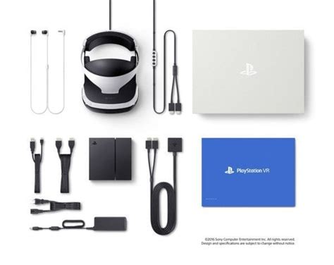 take a look at what s inside the official psvr box