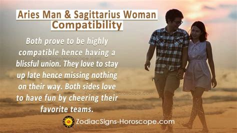 Aries Man And Sagittarius Woman Compatibility In Love And Intimacy