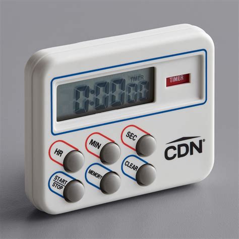 Cdn Tm8 Multi Task Digital 24 Hour Kitchen Timer With Clock
