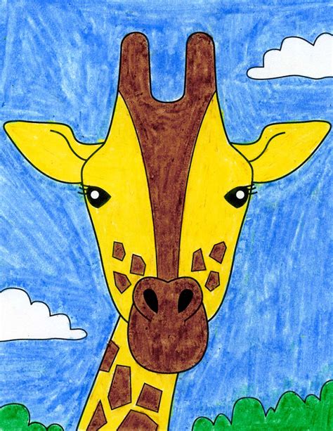 The Best 27 How To Draw A Giraffe For Kids Aboutcrossart
