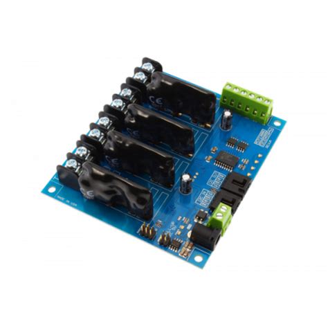 4 Channel Solid State Relay Controller 4 Gpio With I2c Interface At