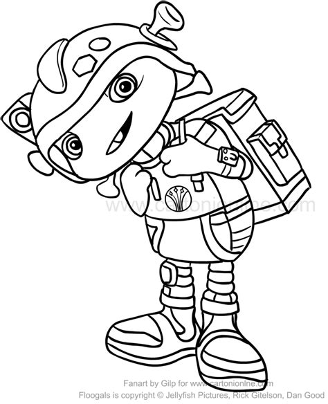 Floogals Coloring Page Coloring Pages