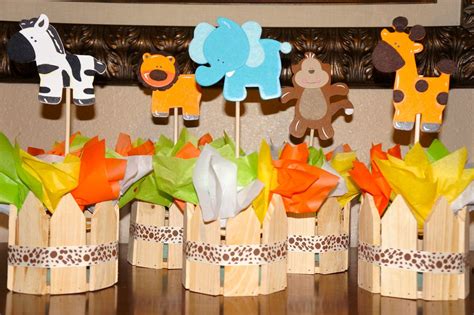 Monkeys and lions and tigers. baby boy shower | Jungle Safari Baby Shower Birthday by ...
