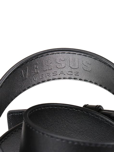 Belts Versus Versace Lion Head Leather Belt Fcu0060fv10f460n