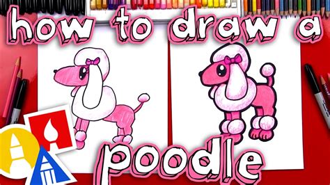 How To Draw A Cartoon Poodle Youtube